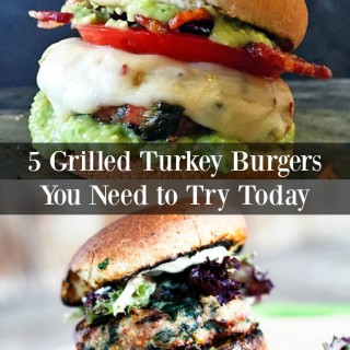 5 Grilled Turkey Burgers