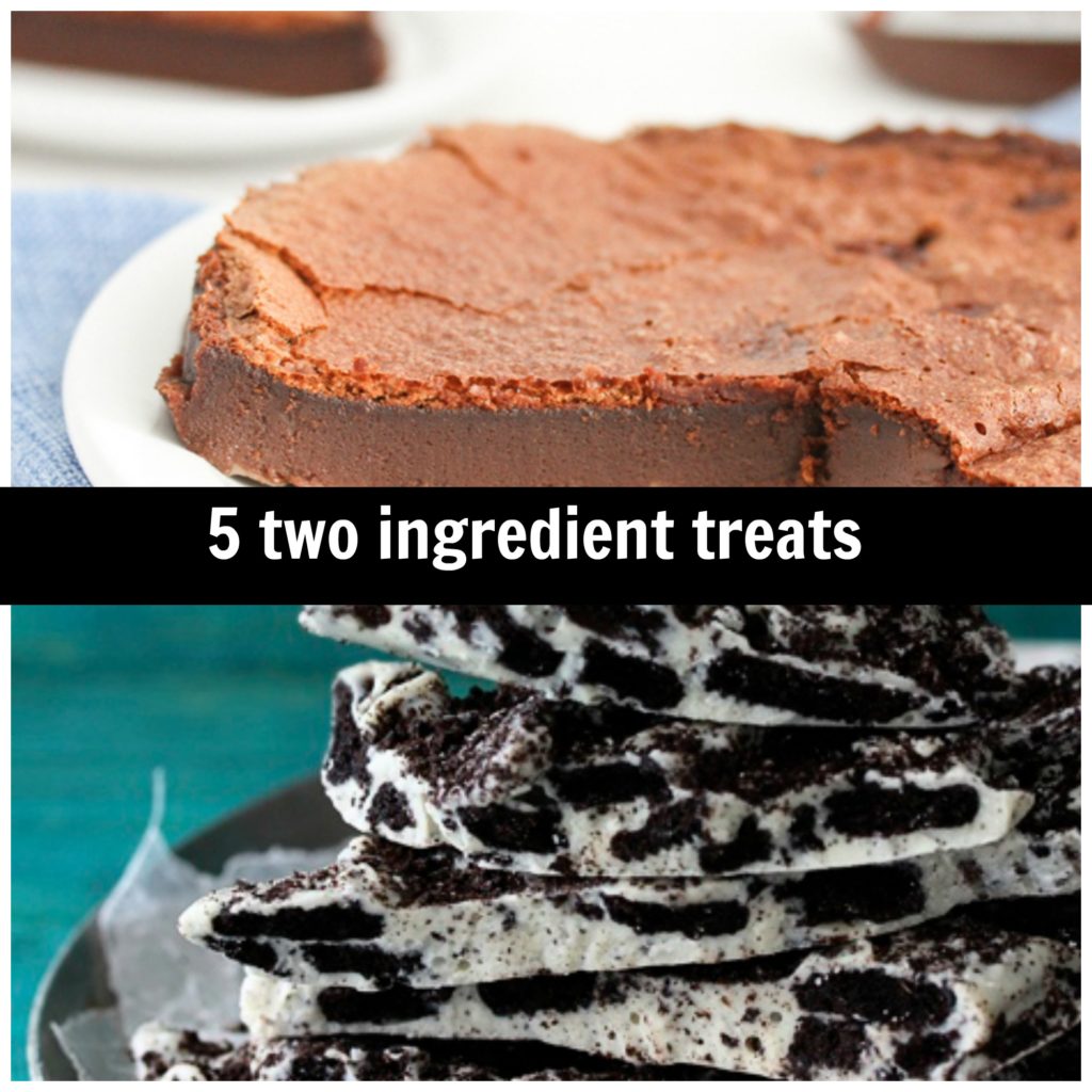 5 Simple Two Ingredient Dessert Recipes