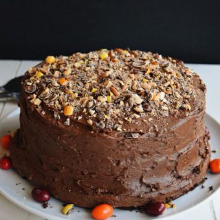 Chocolate Cake with Coffee Nut Frosting