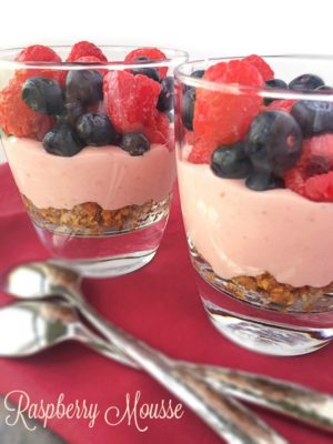 Raspberry Mousse: A Simple and Vibrant Dessert