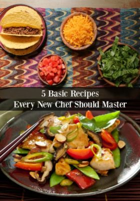 5 Basic Recipes for New Chefs