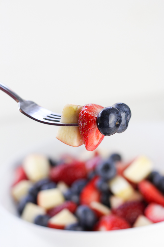 Red, White, and Blue Fruit Salad Recipe