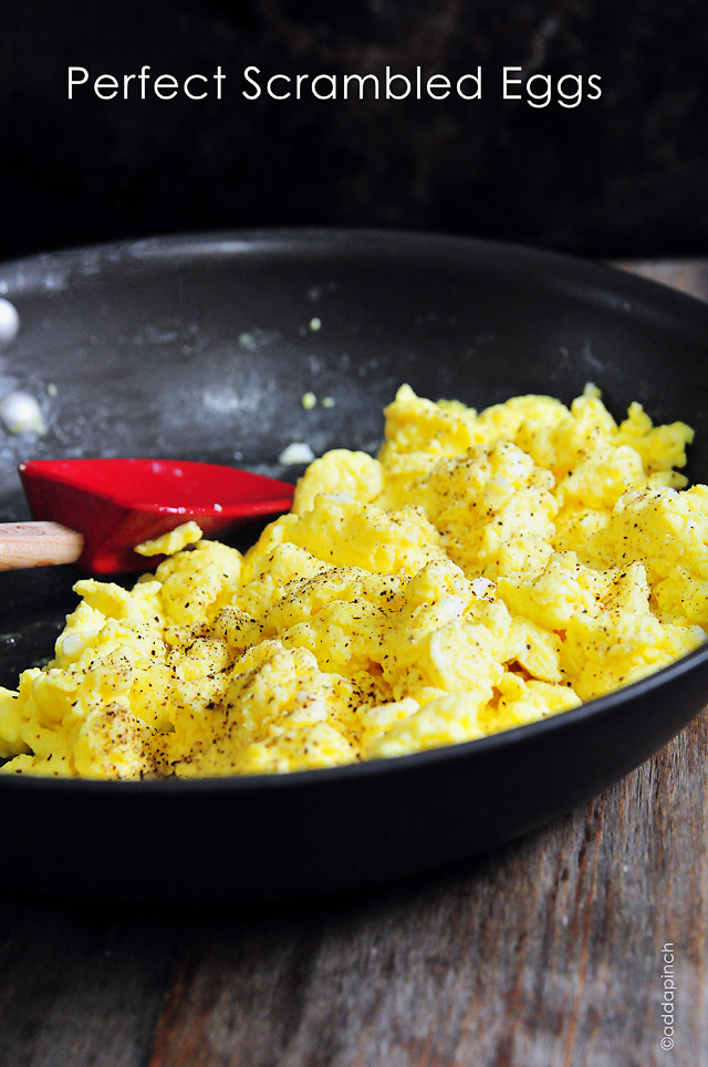 5 basic recipes scrambled eggs