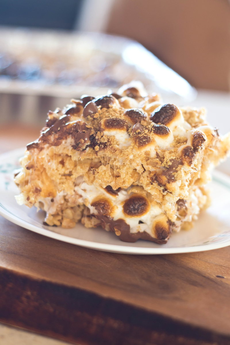 S'mores Cereal Bars