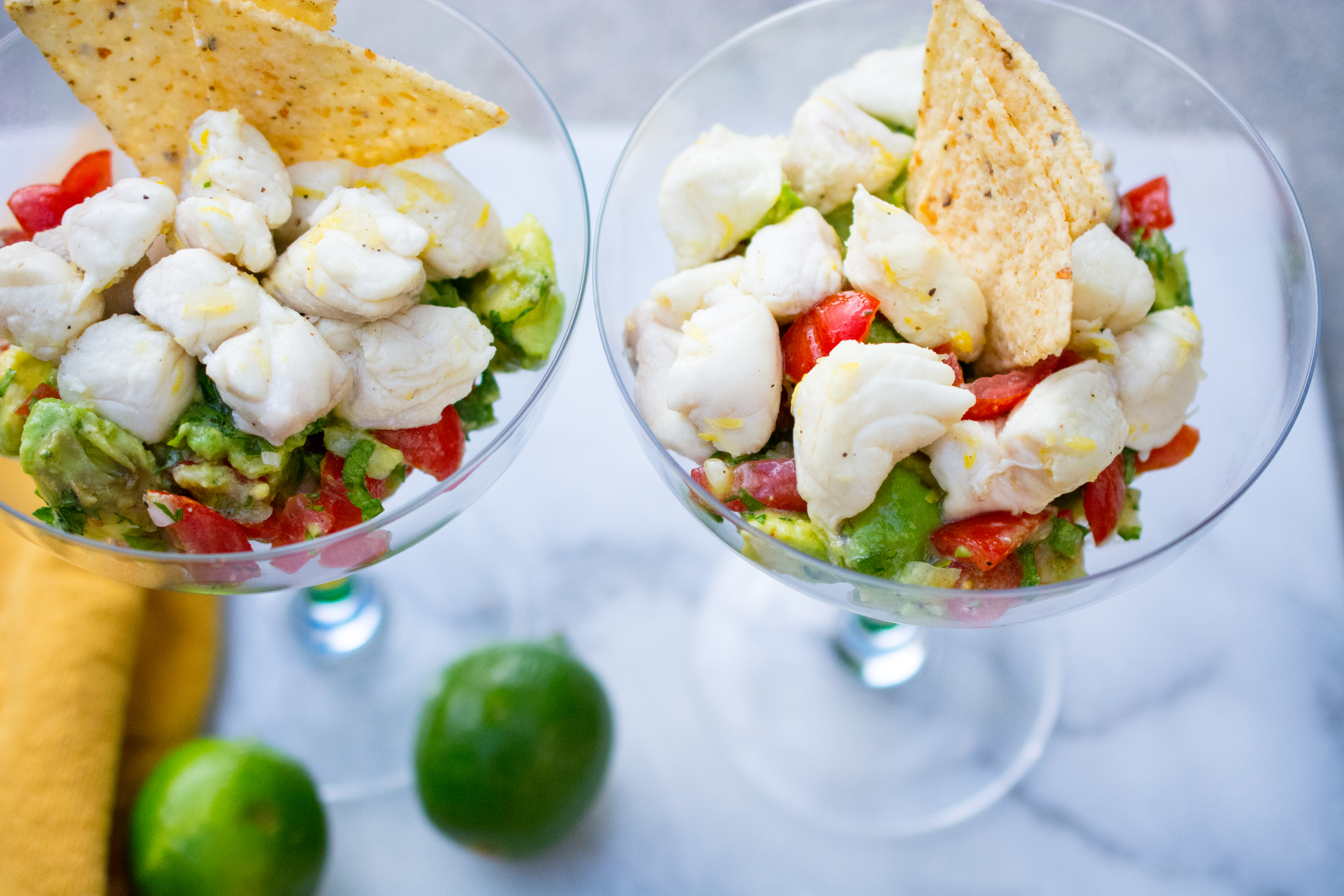 Summertime Smoked Ceviche Salad