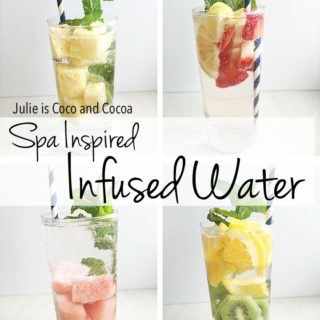 fruit infused sparkling water