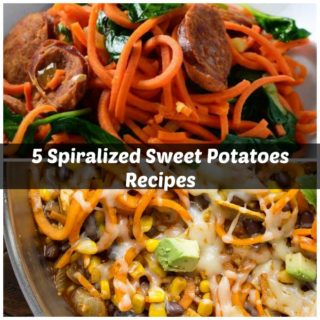 5 Spiralized Sweet Potatoes Recipes