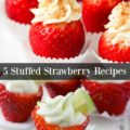 stuffed strawberry appetizers
