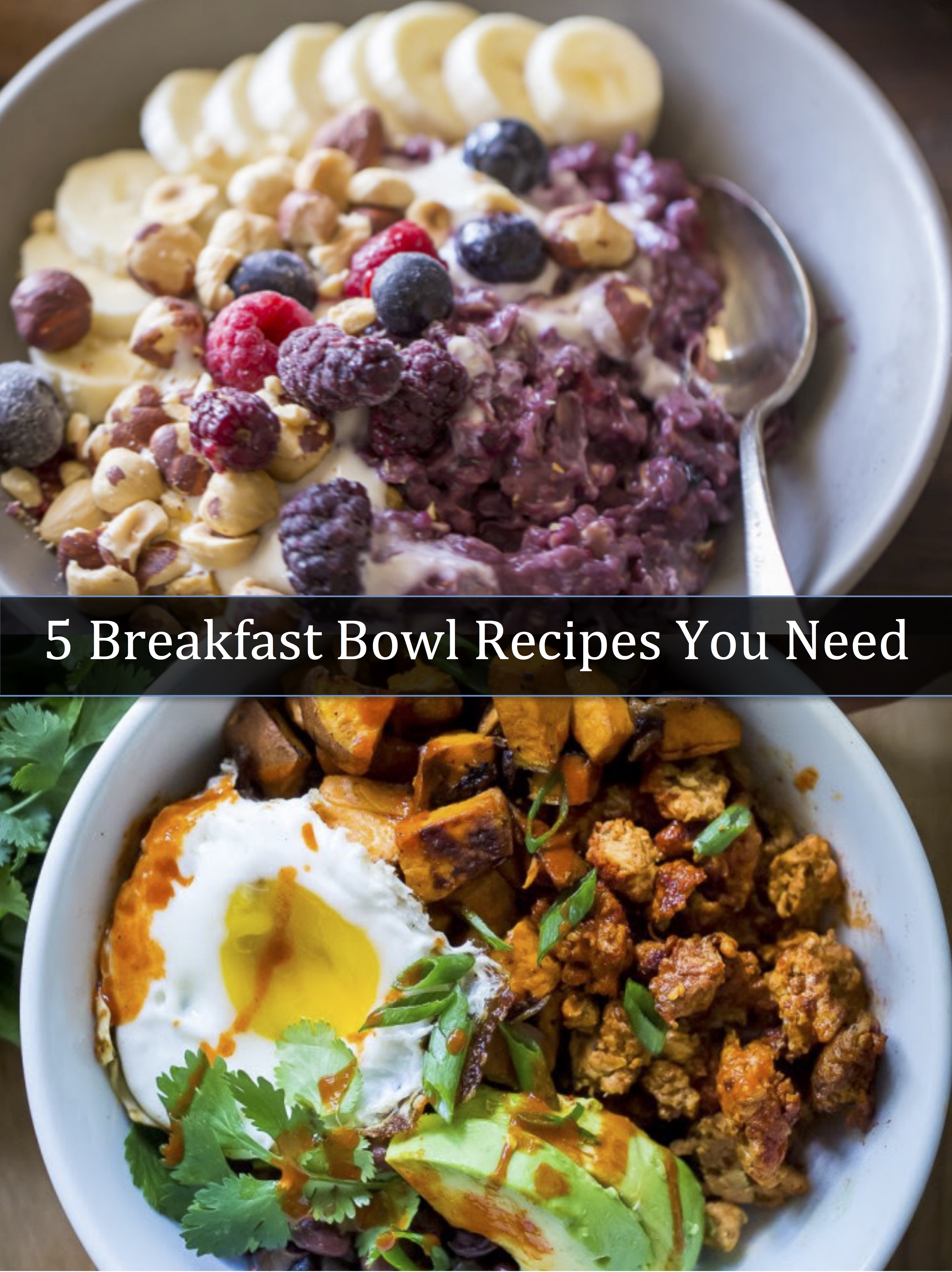 5 Breakfast Bowl Recipes You Need