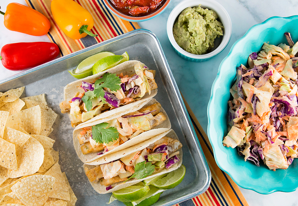 Lighten up taco night with these 5 tasty healthier tacos! Ditch the greasy taco meat and traditional add ins. Whether you're looking for a plant-based taco, seafood tacos, or even a fruity taco, we've got exactly what you need!