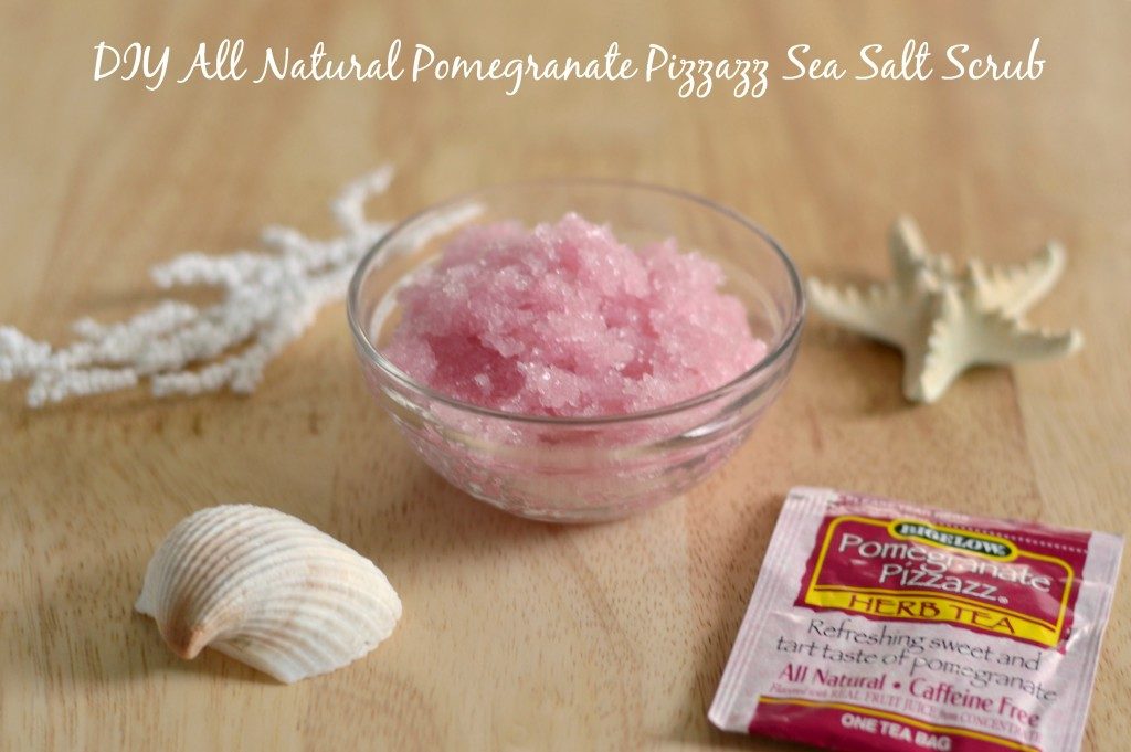 Homemade Salt Scrub