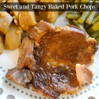 baked pork chops sweet and tangy sauce