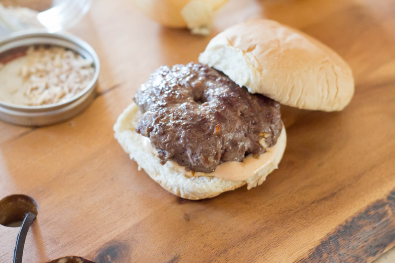 make the perfect grilled onion burger