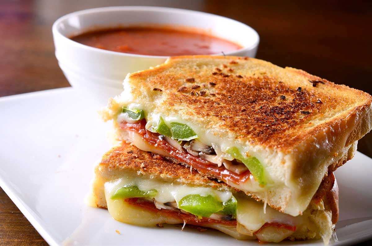 epic pizza grilled cheese