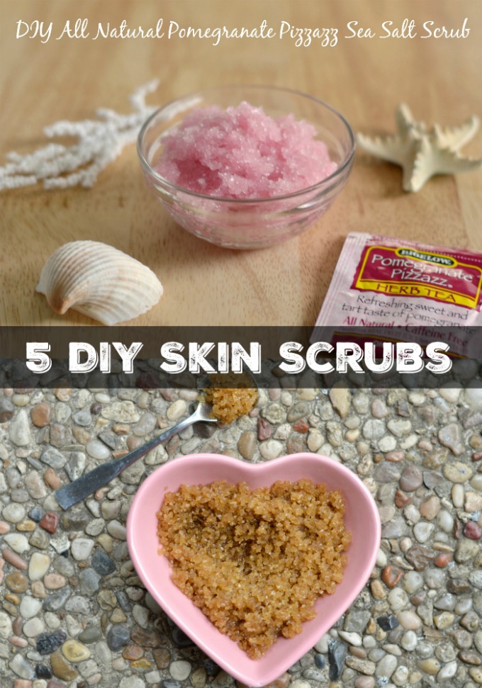 homemade skin scrub recipes