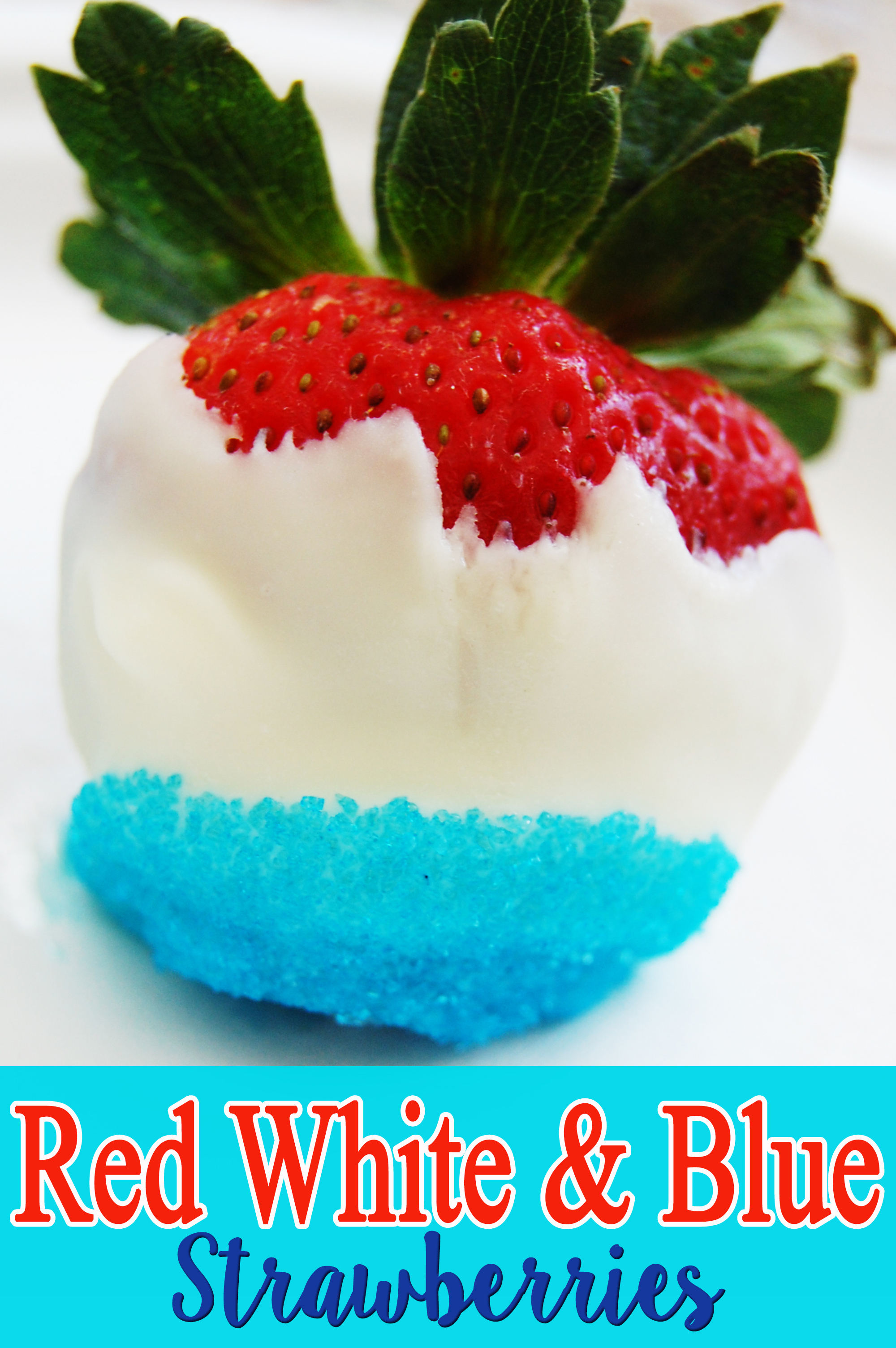 Red, White, and Blue Strawberies