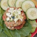 Holy flavor! These Greek turkey burgers are anything but bland! Even my turkey-hating hubby loved them! Omit the feta for a paleo and whole30 compliant burger that's lean and delicious!