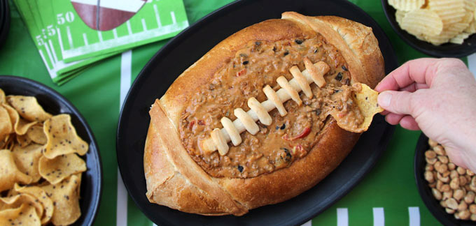 5 Football Shaped Appetizers That Are Perfect For This Football Season