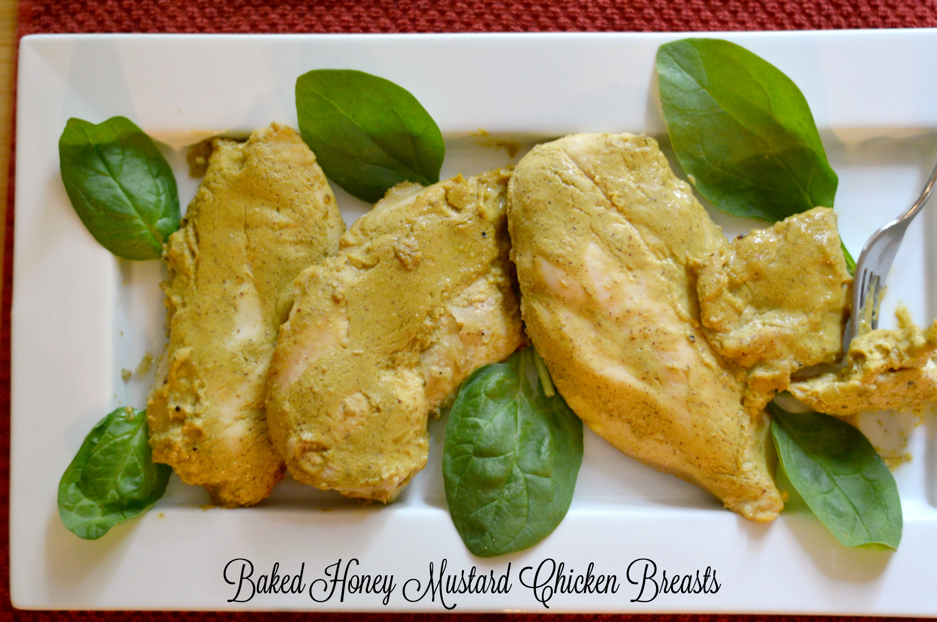 baked honey mustard chicken breasts