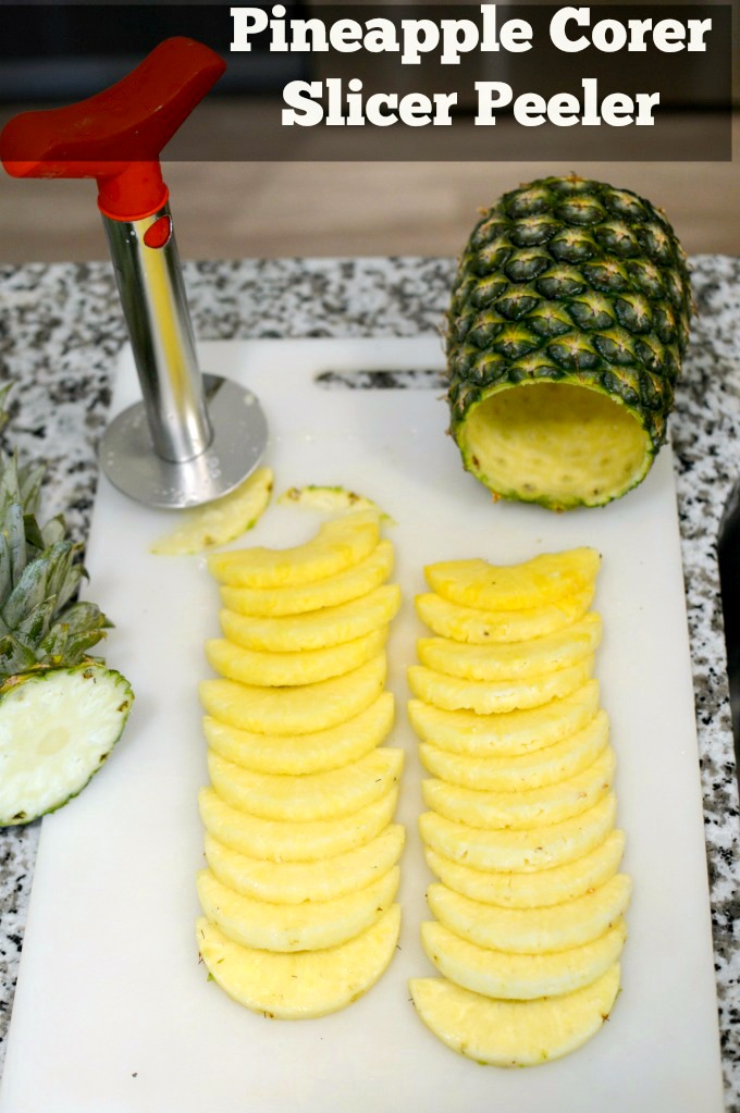 MEIW Pineapple Cutter， Stainless Steel Sharp Blade Pineapple Corer，Use for Hard-Skinned Fruits or Vegetables 