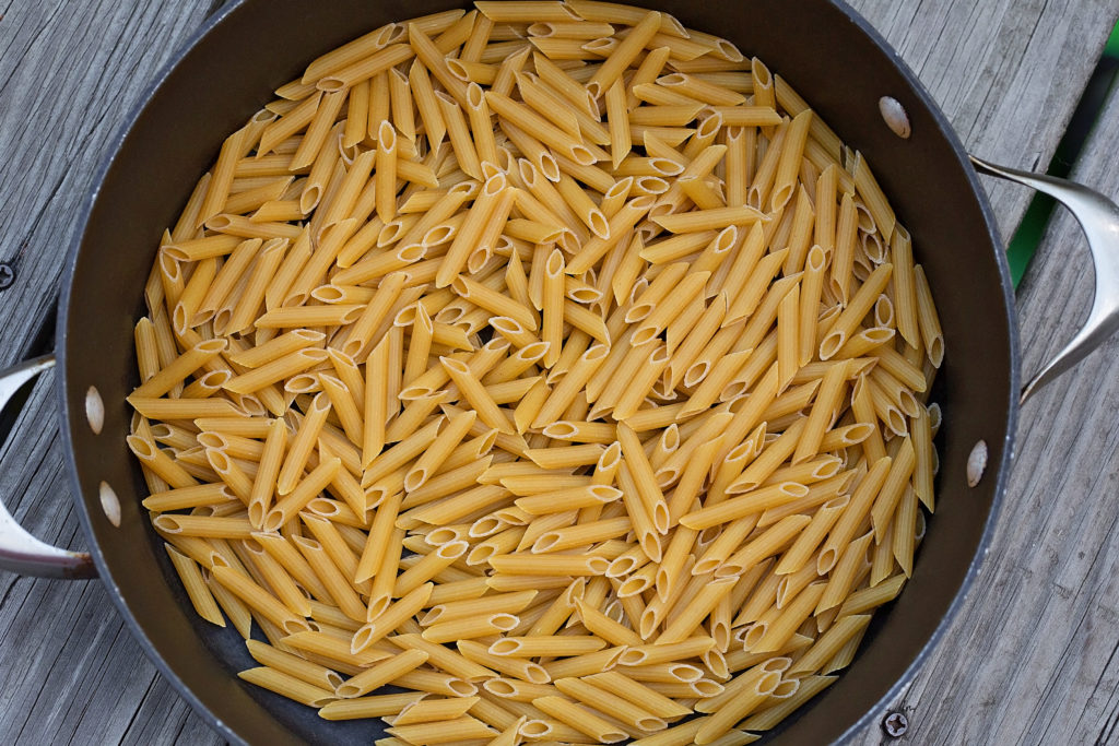 sausage creamy pumpkin pasta