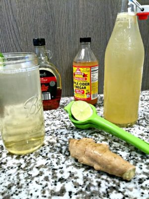 Benefits of Ginger Honey Switchel and Recipe