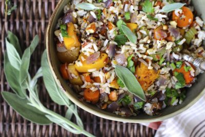 These five easy Butternut Squash Side Dishes will have you running to your local farmers market for fresh ingredients. All five of these sides pair perfectly with a variety of proteins and they're exactly what you need for the perfect fall meal!
