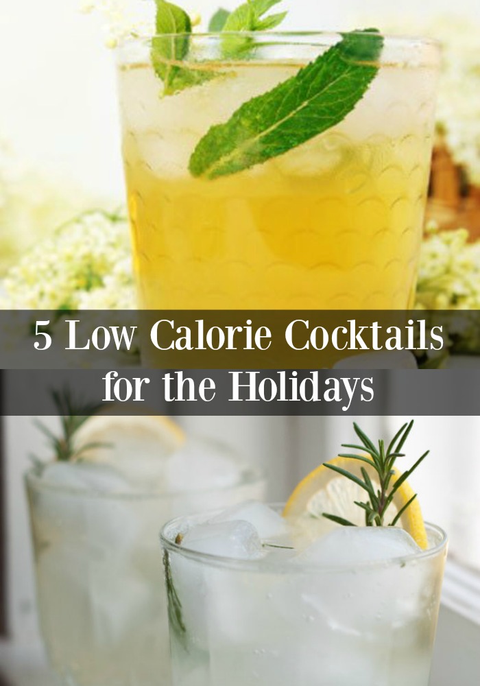 low calorie cocktails for the holidays
