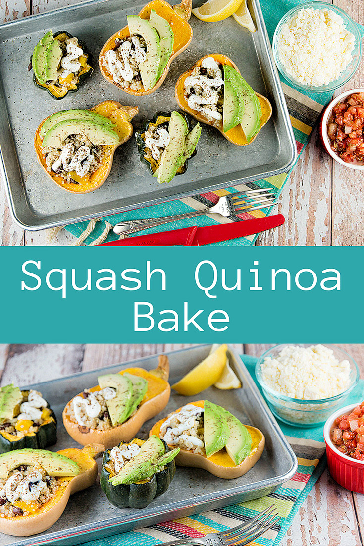 Squash Quinoa Bake
