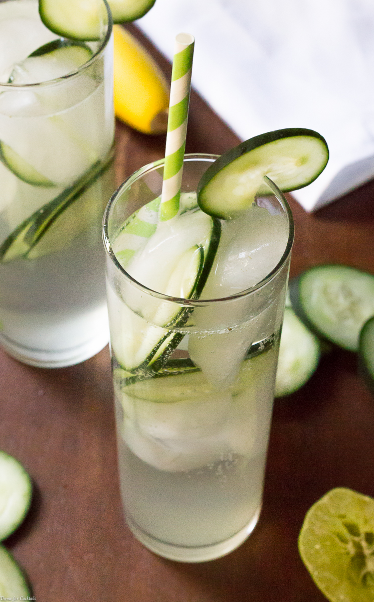 Cucumber Collins Cocktail