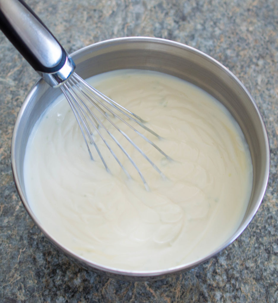 Greek yogurt key lime pudding