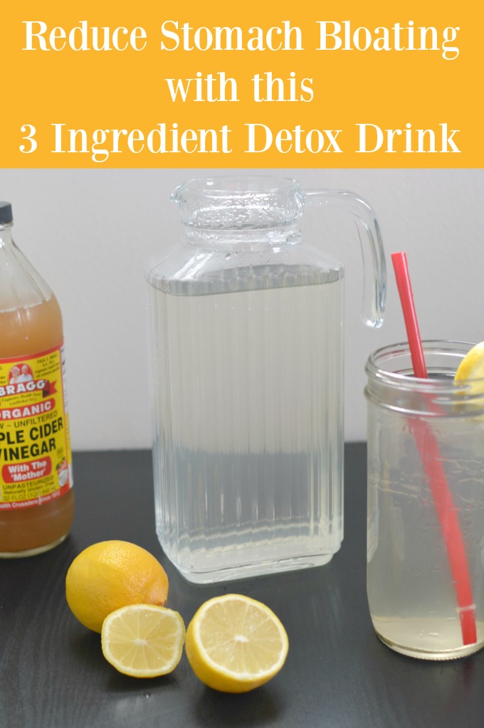 debloat 3 ingredient detox drink