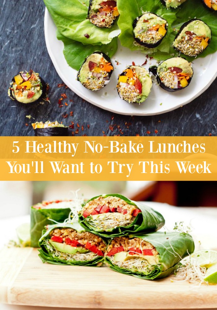 healthy no-bake lunch recipes