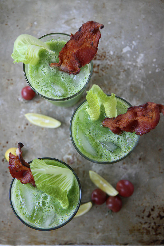 Spicy BLT Green Bloody Mary