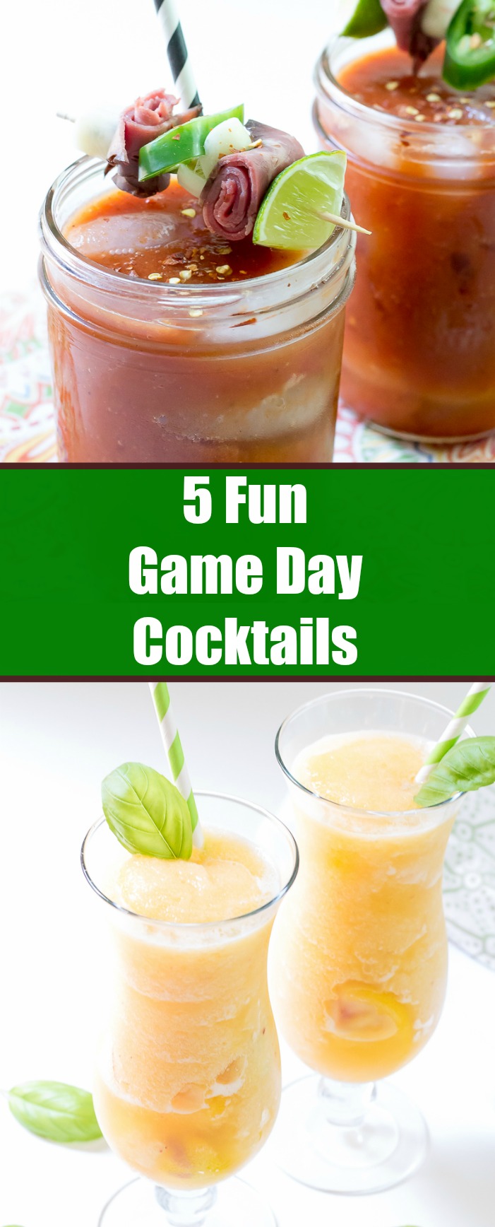 5 Fun Game Day Cocktail recipes