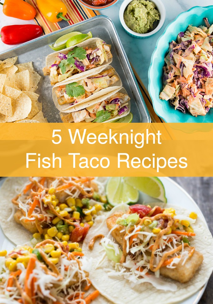 5 Weeknight Fish Taco Recipes