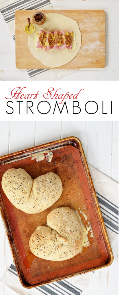 Heart Shaped Stromboli recipe