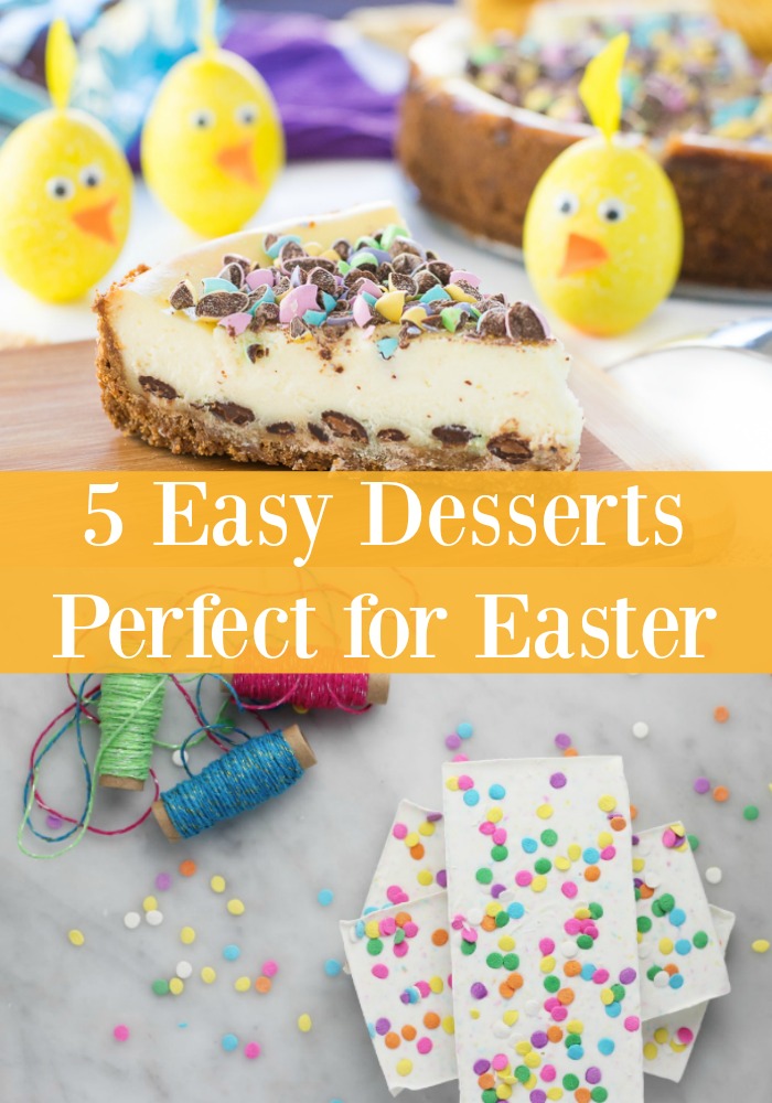 easy desserts perfect for easter