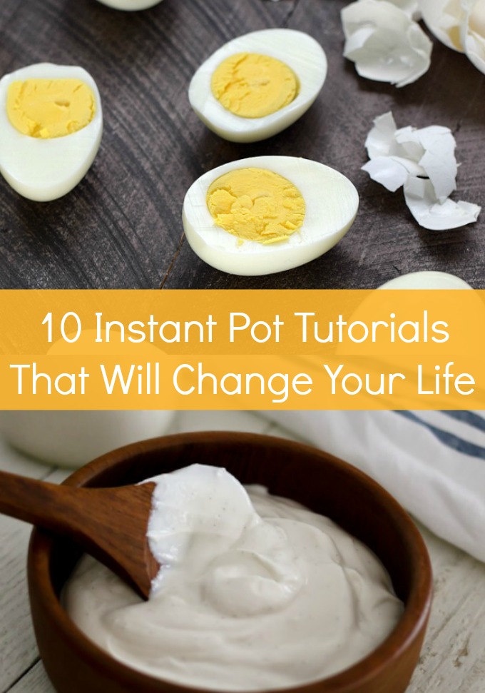 Stay on trend with these 10 Life Altering Instant Pot Tutorials. Learn how to prepare basic recipes that will save time, maximize ingredients, and create a foundation for new family favorite meals.