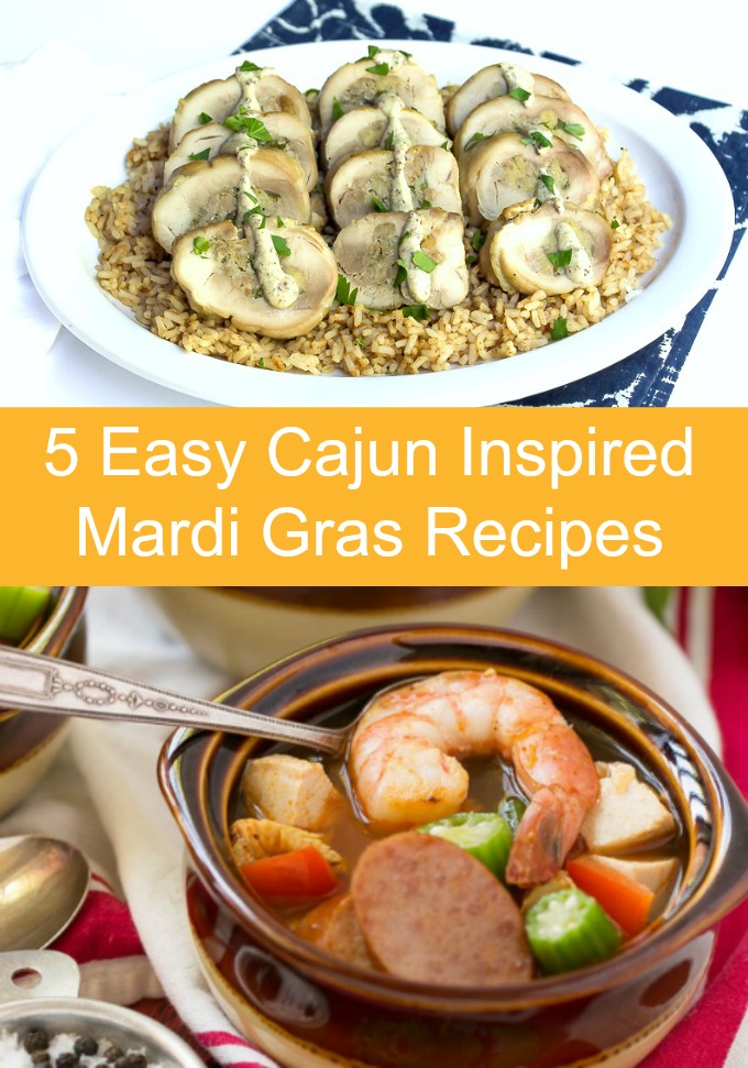 5 Easy Cajun Inspired Mardi Gras Recipes