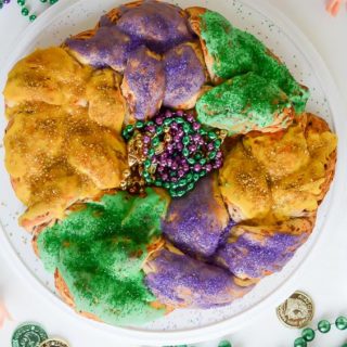 Mardi Gras King Cake the Easy Way