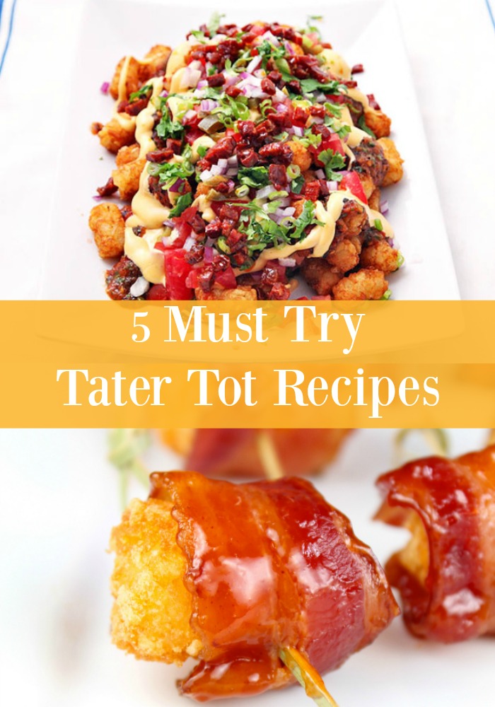 These five must-try Tater Tot Recipes are literally life altering. Make dinner time, snack time, party time, or anytime simpler with these flavorfully fun and unique recipes.