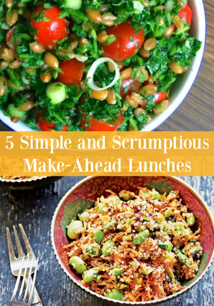 delicious make-ahead lunch ideas