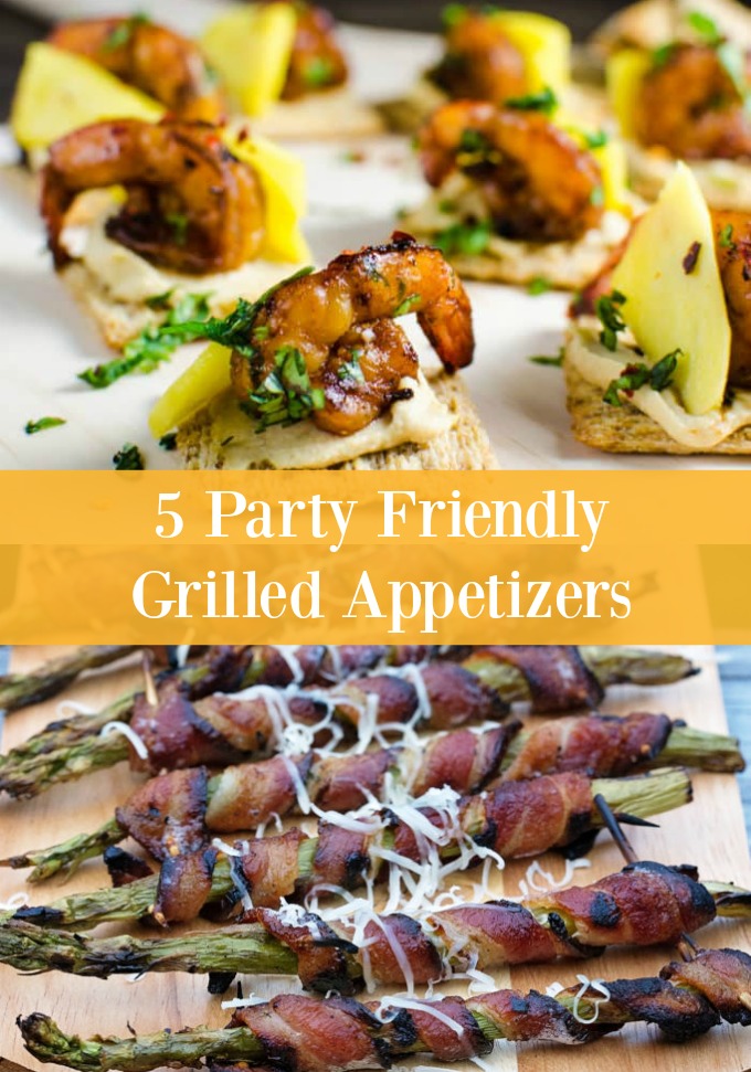 Friends and family will call you a grill master when you serve these 5 Party-Friendly Grilled Appetizers at your next outdoor gathering. These finger foods are perfect for a crowd and will make you change the way you entertain this spring.