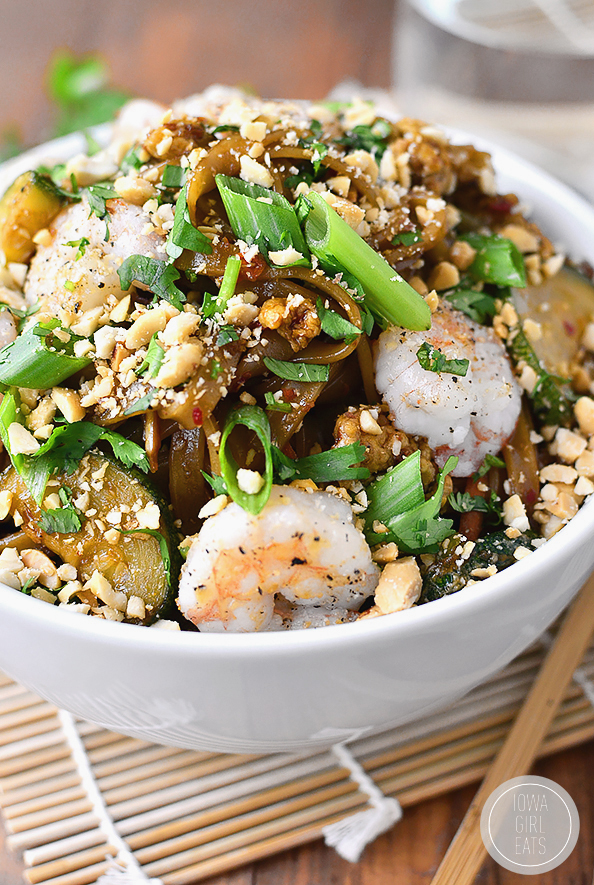 Skip the urge to call for take-out, and make one of these 5 healthy Asian Noodle Bowls instead; make the most of dinner with an easy-to-make, healthy meal.