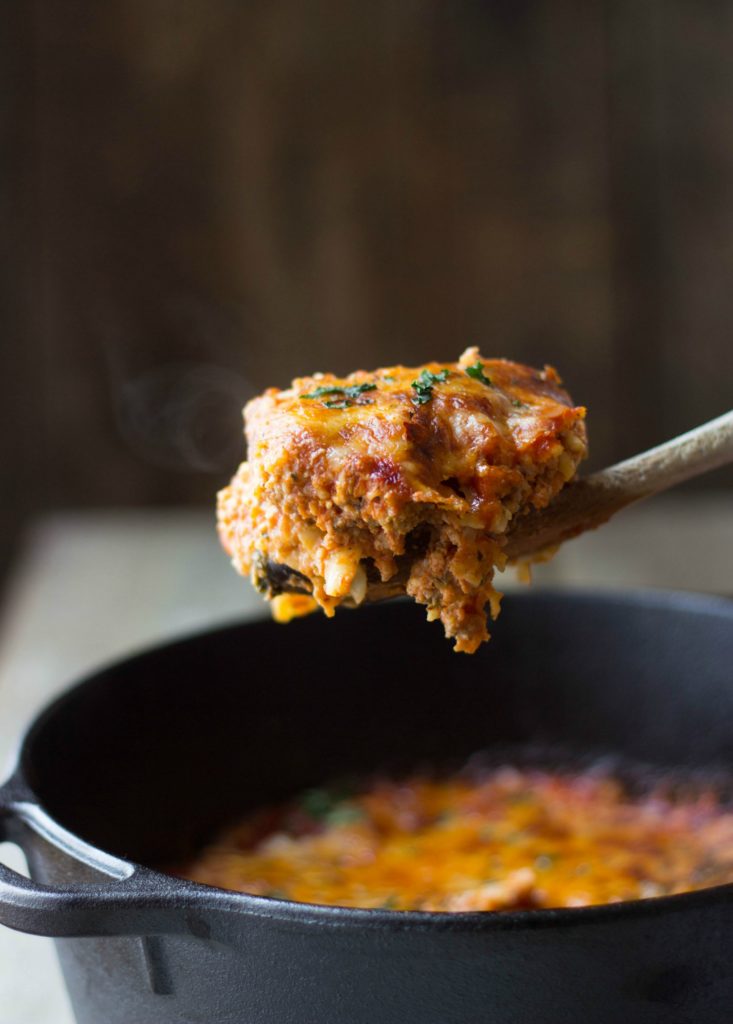 If you love pasta, no-fuss recipes with easy cleanup, and dishes full of bold flavors, look no further because this Dutch Oven Italian Sausage Kale Lasagna is exactly the recipe you've been searching for your whole life!