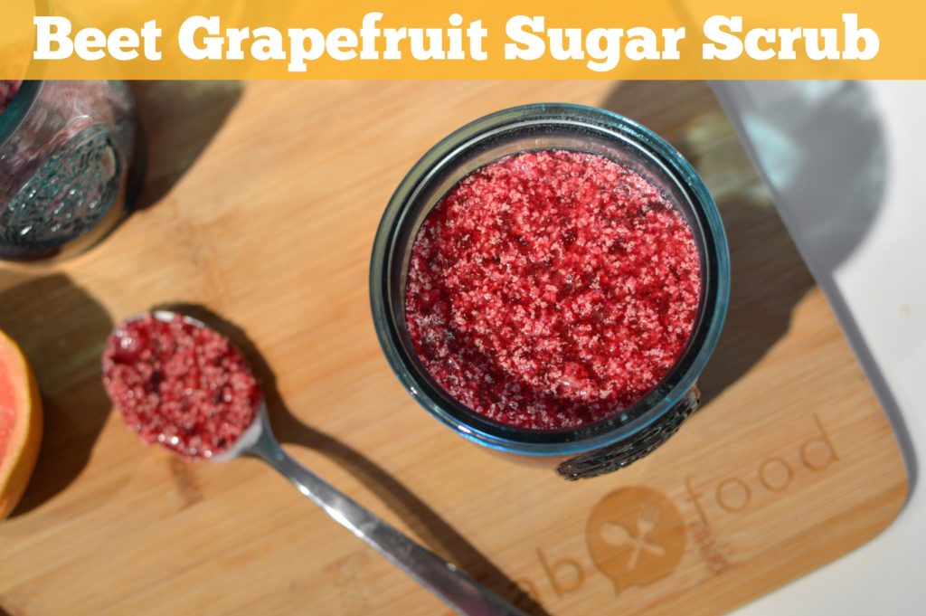 Your skin will thank you when you pamper it with this antioxidant-rich DIY Beet Grapefruit Sugar Scrub with ingredients from your kitchen. It's packed with healthful properties designed to exfoliate and brighten your skin.