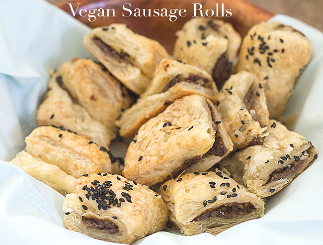 Love a hearty appetizer, but you’re trying to follow a plant-based diet? These Vegan Mushroom Sausage Rolls are for you. These small bites use “mushroom sausage” instead of pork for a vegetarian appetizer that will be loved by all!