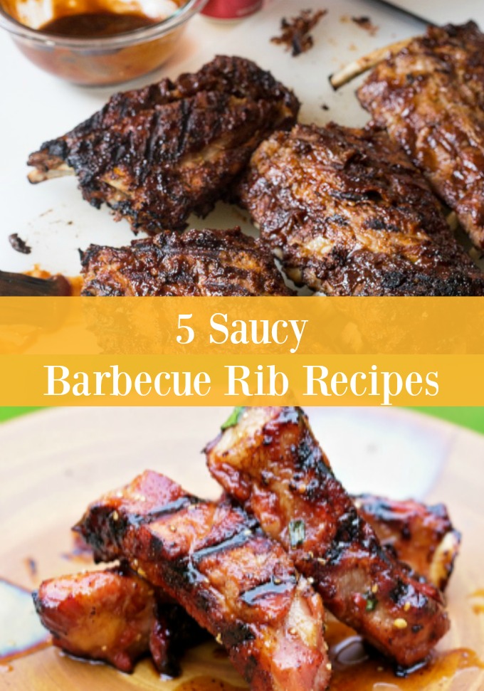 It is the time of year when barbecue is on everyone's mind and these five saucy Barbecue Rib Recipes are great for weeknight meals and your next get together.