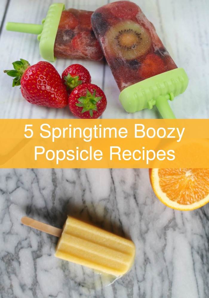 Snack on one of these adults-only Springtime Boozy Popsicle recipes and relax at the end of the day. Turn your favorite cocktail into a sweet treat that is perfect for your next outdoor gathering.